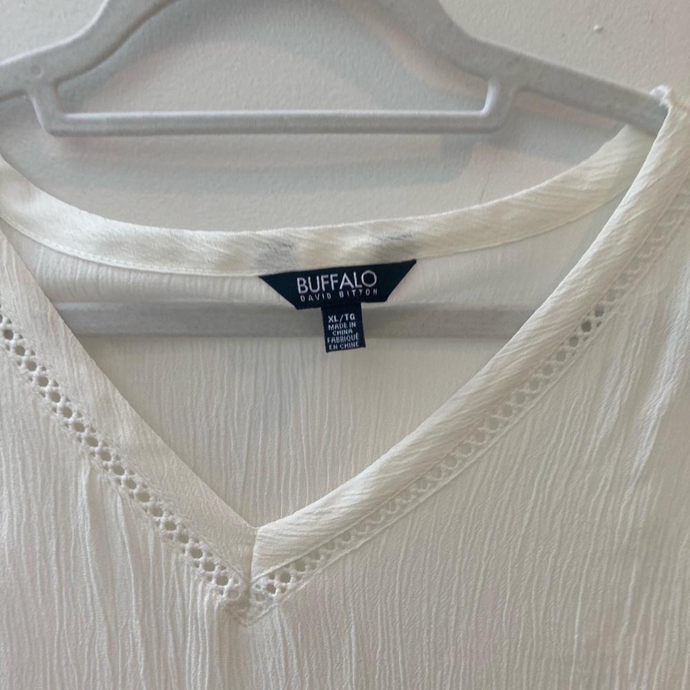 Buffalo women Top XL White - Picture 5 of 8